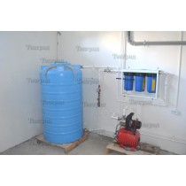 Установка отопления и водоснабжения